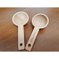 Cuillère multifonction en bambou écologique de 15 ml pour le camping, idéale pour les sels de bain, les bonbons, la lessive et les épices