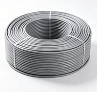 Cable de Red Ethernet UTP Cat5e de Alta Calidad para Conexión de Cámaras CCTV e IP con Soporte Poe, Revestimiento de PVC/LSZH