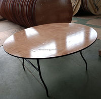 Sperrholz 48 "60" 72 "Zoll Bankett Event Klapp Esstisch