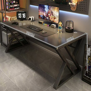 Atlantic meja Gaming komputer desain mewah dengan sampel gratis meja Gaming kayu Anggaran terbaik - Product Image 5