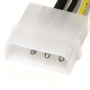 สายอะแดปเตอร์แปลงไฟการ์ดจอ KAICAP Dual 4-Pin LP4 เป็น 8-Pin PCIe ขนาด 6 นิ้ว - Product Image 4