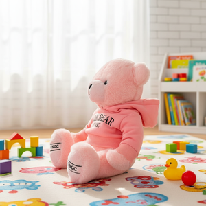 Peluche Orsetto della Serie Animali JC UK con Imbottitura in Cotone PP Super Morbido, Bambola Simulata Riccia Unisex Disponibile - Product Image 6