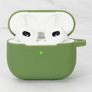 Étuis en silicone souple pour <span class=keywords><strong>Air</strong></span> pods 3 Housse de protection pour écouteurs sans fil pour <span class=keywords><strong>Air</strong></span> Pods 3 Boîte de charge Sacs étui protecteur - Product Image 6