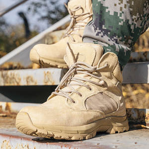 أحذية تكتيكية شتوية مقاومة للماء CQB.<span class=keywords><strong>SWAT</strong></span> الأكثر مبيعًا أحذية قتالية مضادة للانزلاق امتصاص الصدمات للمشي لمسافات طويلة بسحاب سهل - Product Image 4