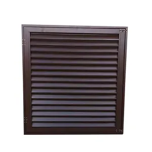 Factory Direct Basswood Shutters Slatted Wood Double Shutters Can Be Customized