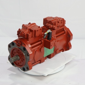 ปั๊มไฮดรอลิก R220-5 สำหรับอะไหล่รถขุดฮุนได K3V112DT-9C32-12T 31Q6-10050 ปั๊มลูกสูบแบบแกน - Product Image 1