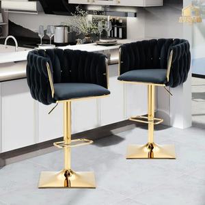 <span class=keywords><strong>Tabouret</strong></span> haut minimaliste moderne avec design pivotant réglable en hauteur, adapté à un usage domestique, tabourets <span class=keywords><strong>de</strong></span> <span class=keywords><strong>bar</strong></span> pour la cuisine, <span class=keywords><strong>vert</strong></span> <span class=keywords><strong>olive</strong></span> - Product Image 5