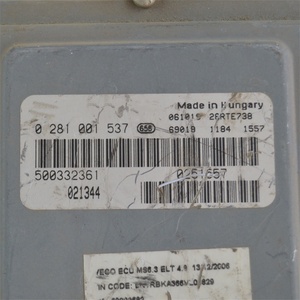 Carte d'ordinateur de moteur quotidien de voiture de seconde main NavecoTurin Daily <span class=keywords><strong>Ouba</strong></span> ECU ECM Computer Board 0281001537 - Product Image 2