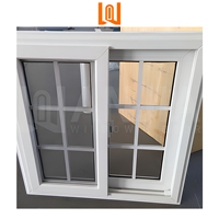 Fenêtres coulissantes en PVC sécurisées au design moderne pour une sécurité accrue de la maison, fenêtre de balcon coulissante en UPVC