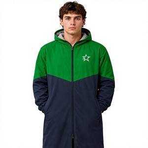 High Quality Swimming <b>Parka</b> Unisex Custom Logo <b>Waterproof</b> Warm Poolside <b>Jacket</b> for Swim Training Teams Factory Supply New Trend - Product Image 1