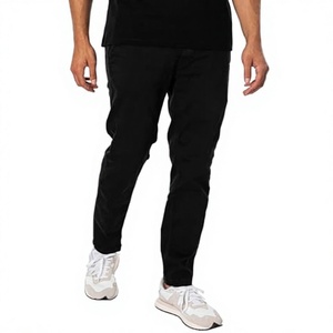 Nuevos Pantalones Casuales Ligeros de Otoño para Hombre, de Tubo Recto, Teñido Liso, Color Puro, 100% Algodón Transpirable, con Cierre de Cremallera - Product Image 3