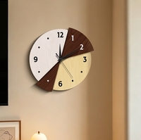 Nouvelle Horloge Murale Lumineuse Modèle 2026 Haut de Gamme pour Mur de Fond de Canapé, Silencieuse