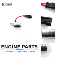 6717708 6031971 C01-12-DTM-10 12V Kumparan Solenoid Hidrolik Kompatibel dengan Katup Utama Caterpillar