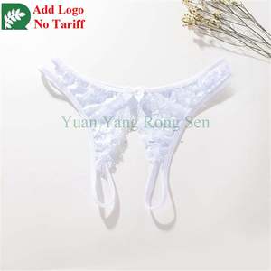 กางเกงชั้นในซีทรูซีทรูเปิดเป้าสำหรับผู้หญิงกางเกงในสายหนังลูกไม้อินเดียเซ็กซี่กางเกงในแฟนซีกางเกงในเซ็กซี่รูปภาพ - Product Image 2