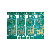 Circuit imprimé FR4 RoHS, épaisseur 1,6 mm, 2 oz de cuivre, masque de soudure bleu, haute stabilité, pour l'électronique automobile et médicale