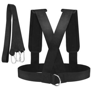 Vente en gros de ceinture d'entraînement de résistance Vitesse de course musculation exercice poids libre sangles de traction Traîneau d'hiver ceinture d'entraînement - Product Image 4