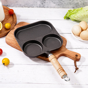 Cast Iron Multi Purpose <b>Pan</b> Rectangle Nonstick Fry <b>Pan</b> For Eggs Steaks Sausages Breakfast Cooking - Product Image 2