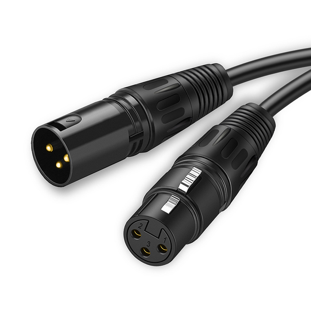 XLR Cable Microphone Cannon Plug Guitar Cable Extension Mikrofon Cable for Audio Mixer Amplifiers C117