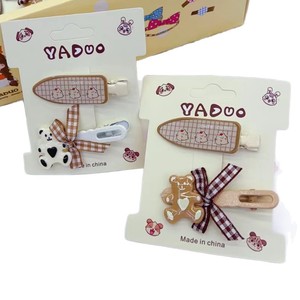YADUO Cute Girl Hair <b>Clip</b> <b>Bow</b> Side <b>Clip</b> 10 Cm Cartoon Duckbill <b>Clip</b> Daily Use Childrens Headdress - Product Image 5