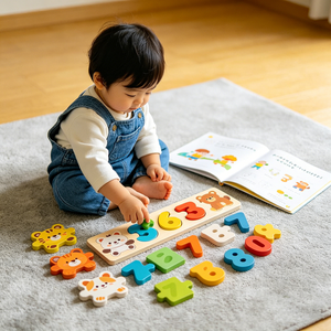 <span class=keywords><strong>Puzzle</strong></span> en bois pour enfants, 9 pièces, dessin animé, animaux, circulation routière, Tangram, jouets éducatifs, jouets de <span class=keywords><strong>puzzle</strong></span> - Product Image 5