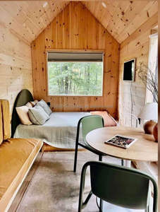 Kit de maison triangulaire à cadre en acier pour villa ou cabine moderne préfabriqué modulaire mobile petite maison - Product Image 4