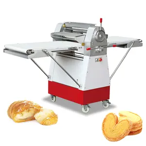 Industrial Automatic Adjustable Croissant roller pressing Bread dough pastry machine