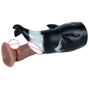 <span class=keywords><strong>2025</strong></span> Großhandel Deep Sea Secrets Killer Whale Fantasy Mastur bator mit weichem Silikon körper und engem strukturiertem Tunnel - Product Image 4