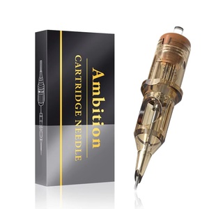 Ambition Premium - Caja de 10 <span class=keywords><strong>Agujas</strong></span> <span class=keywords><strong>para</strong></span> Tatuaje RL RM RS M1 1RL 3RL 5RL 7RL <span class=keywords><strong>9RL</strong></span> 14RL 7RS 7M1 5RM 7RM 9RM 17RM 19RM 23RM 25RM - Product Image 1