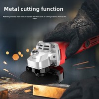 Meuleuse d'angle électrique de type 100 à moteur brossé de qualité industrielle, alimentée en courant alternatif, pour découpe, meulage et polissage – Approvisionnement direct usine