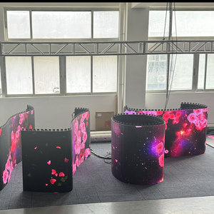 Pantalla LED Enrollable Portátil FutureX, <span class=keywords><strong>Precio</strong></span> de Fábrica, P2.6, Ligera y Flexible, para Alquiler en Conciertos, Escenarios y Eventos - Product Image 6