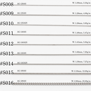 Wholesale 925 <b>Real</b> <b>Silver</b> 925 Machine Made Fashion Jewelry Swedge Chain <b>Necklaces</b> for Women - Product Image 2