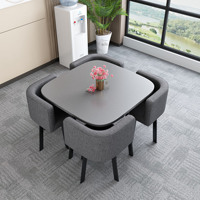 Table à Manger Moderne Durable en Gros Prix Usine, Ensemble de Table et Chaises de Salle à Manger 4 Places pour Mobilier de Maison