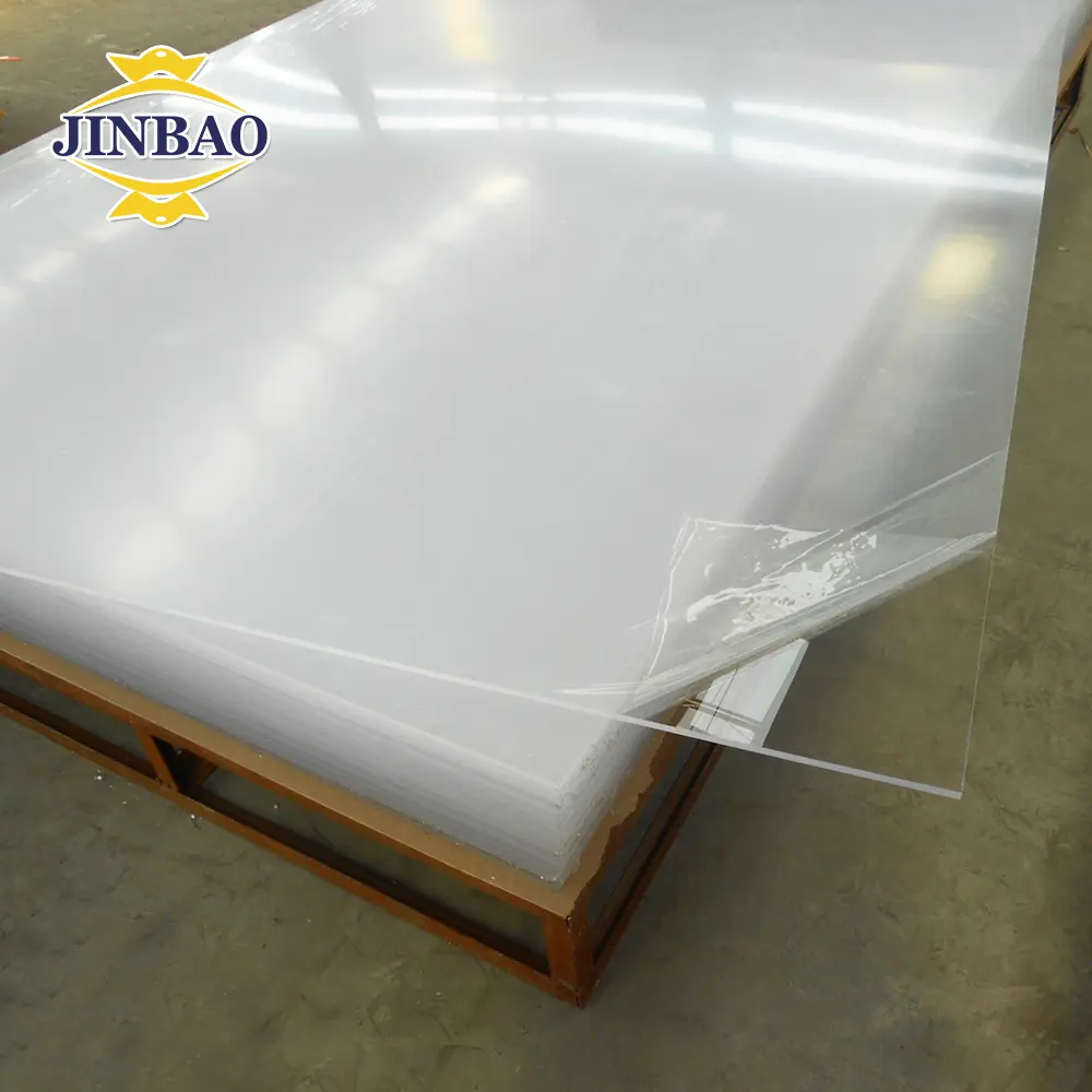 JINBAO Anti-uv cast 6mm glow acryl plastico vel mma 1220x2440mm voor funiture