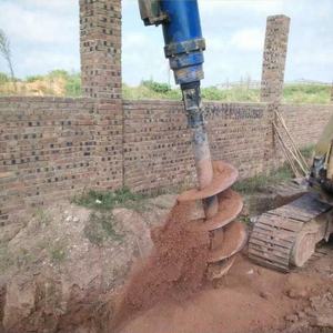 Beiyi 800Mm Grondboor Boormachine Boormachine Met Kernmotor Voor Graafmachine - Product Image 3