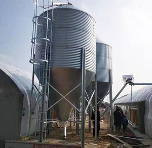 Silos de stockage de matières premières pour aliments de volaille (canards, oies, moutons, porcs, chevaux) et foin – Bacs de stockage pour tourteaux de soja - Product Image 4