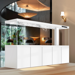 25W eco-friendly durevole illuminazione a LED acquario acquario vetro rettangolo di lusso per la decorazione del salotto di casa - Product Image 1