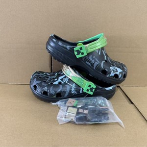 Sandalias Deportivas Ligeras y Duraderas con Estampado de Cocodrilo Estilo <span class=keywords><strong>Minecraft</strong></span>, Punta Cerrada y Perforada, para Playa, Natación y Agua - Product Image 2
