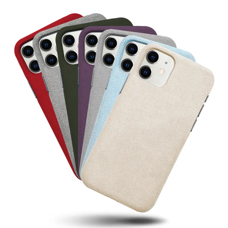 Ysure New Design Custom Logo Luxury Shock Proof Thin Tpu Fabric Leather Mobile Phone Case for phone 11 Case