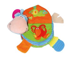 Mignon petit âne livre en tissu Animal Early Education Teether Book Soft peluche Baby Cloth Book - Product Image 6