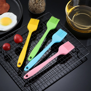 Brocha de silicona para cocinar, para barbacoa, para rociar aceite y mantequilla, resistente al calor, antideslizante, herramienta de cocina duradera - Product Image 1