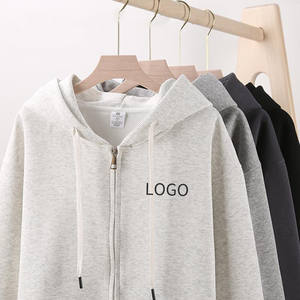 Hua Mian Jia Rong sport per il tempo libero tendenza spalla cadente marchio di moda Cardigan cappotto squadra maglione americano con cerniera - Product Image 1