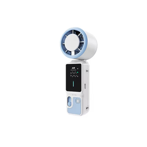 Ventilador Portátil Mini Recargable de Mano con Chip de Protección IA, Ajuste Continuo de 100 Velocidades, Diseño Plegable para Exteriores y Coche - Product Image 1