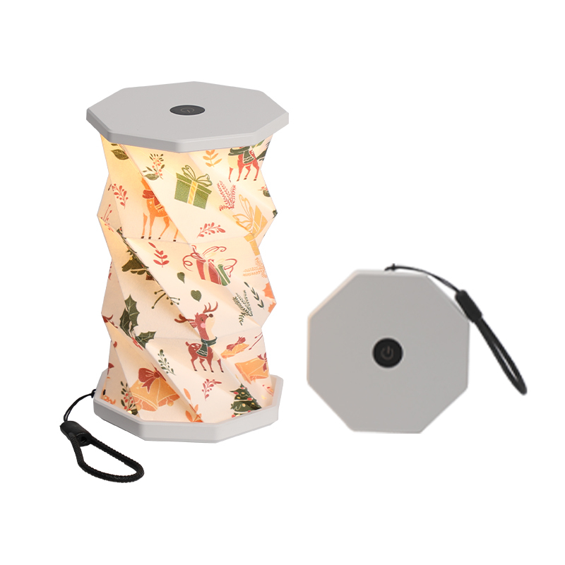 White-rotating lamp
