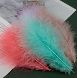 Fournisseur de Plumes en Gros : Plumes de Marabout de Dinde 5-6 Pouces <span class=keywords><strong>pour</strong></span> Artisanat, <span class=keywords><strong>Attrape</strong></span>-rêves, Décoration et Montage de Mouches - Product Image 4