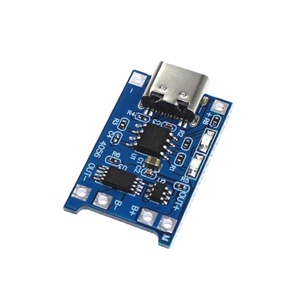 TP4056 18650 1A Módulo de carga de batería de litio Batería de litio 3,7 V 3,6 V 4,2 V Módulo de placa de protección - Product Image 1