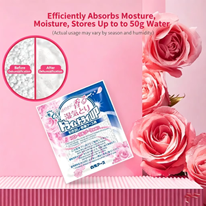 HAKUGEN EARTH 360g12 Deshumidificador Desecante Sólido Desechable con 12 Piezas, 30%-50% de Ingrediente Activo, Origen Japón - Product Image 4