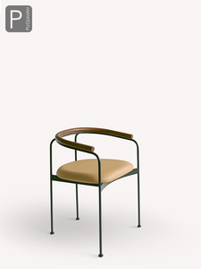 Sedia Baia all'Ingrosso, Sedia di Design Giapponese, Poltrona Retrò in Ferro Battuto, Semplice Sedia da Pranzo in Pelle per <span class=keywords><strong>Casa</strong></span> - Product Image 4