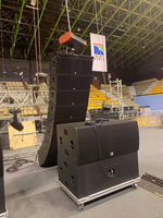 CVR Sound Double 21 pouces Subwoofer Système de haut-parleurs Néodyme Outdoor Line Array Bass Speaker