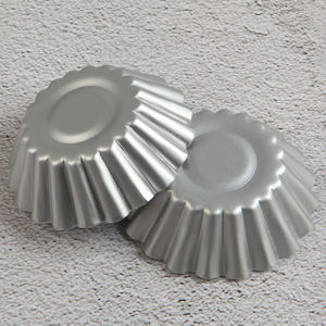 <span class=keywords><strong>Moule</strong></span> à tarte aux œufs, <span class=keywords><strong>moule</strong></span> à pudding à la gelée, <span class=keywords><strong>Mini</strong></span> <span class=keywords><strong>moule</strong></span> à pain épaissi de 1mm épaissi de 1mm ustensiles de cuisson ronds - Product Image 3