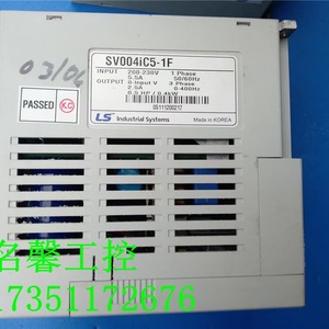 ระบบอุตสาหกรรม Ls Industrial Systems Sv004ic5 1f 0.4kw 220v ตัวแปลงความถี่เฟสเดียว ควบคุมแบบเวกเตอร์ Ip20 - Product Image 1